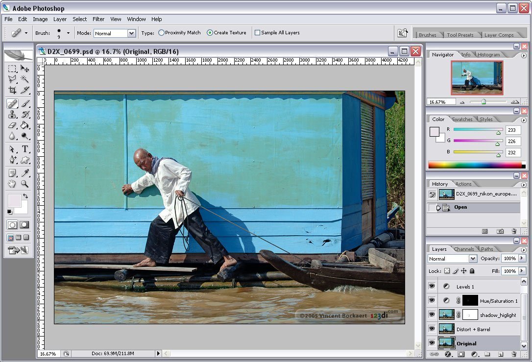 Adobe Photoshop CS2 (2005) скачать торрент.